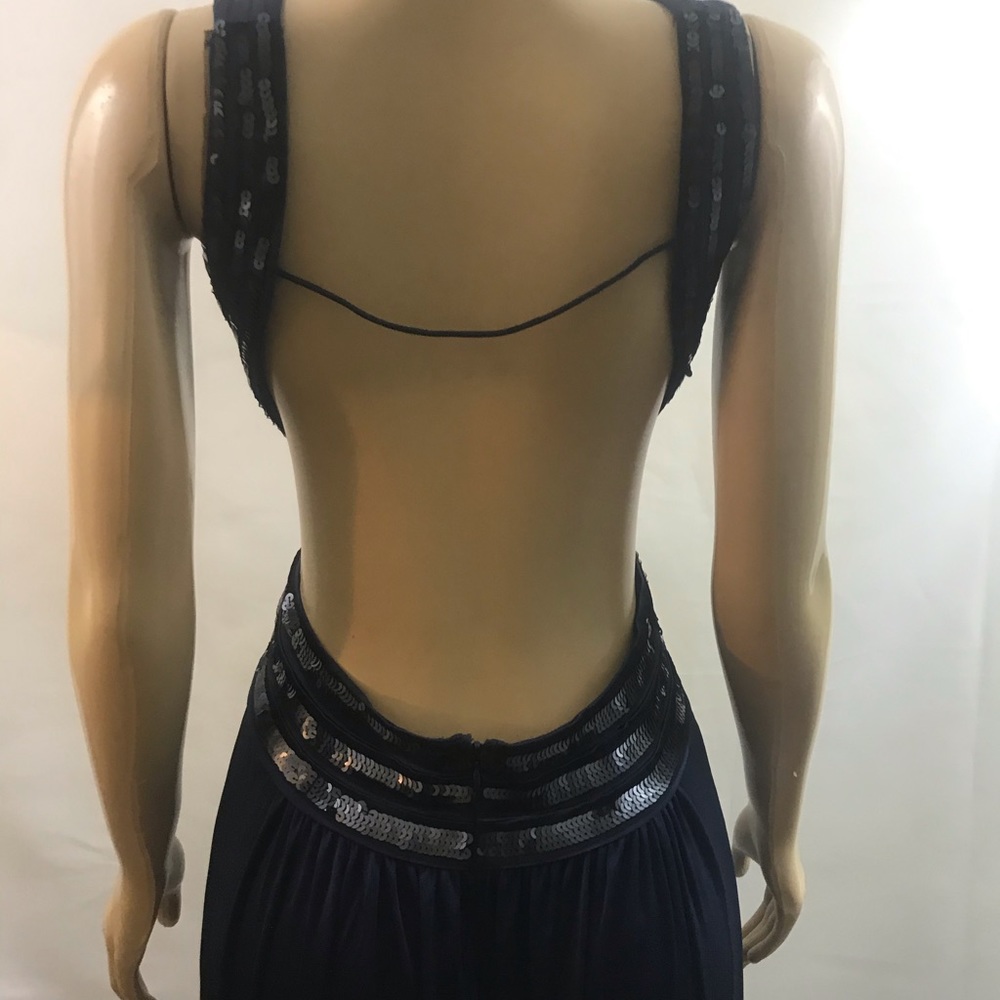 BCBG MAXAZRIA 👠🍷stunning Sexy satin Maxi dress - Picture 11 of 16